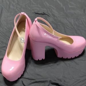 Pink Platform Heels